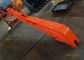 Professional Long Reach Arm Boom For Excavators 6500 Mm Stick Length Yellow Color