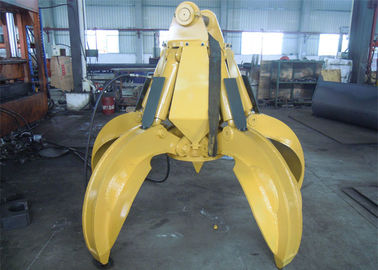 Q345B Hardox450 오렌지 필 횡령은 2120 Mm 가까운 고도 3 PC 손가락 자전합니다