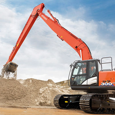 Hitachi Compatible Long Reach Boom with 34 Meters Maximum Length and Q345B Q690D Material for Dredging and Construction